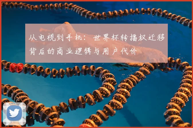 从电视到手机:世界杯转播权迁移背后的商业逻辑与用户代价